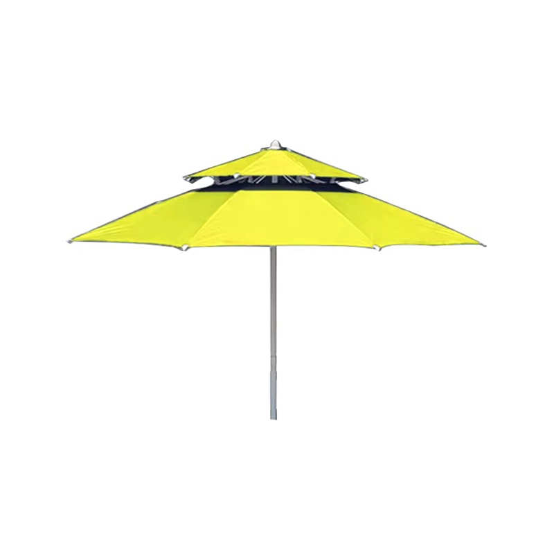 Umbrella PATIO Sunshade Ardchaighdeáin Le Base Fir Airteagal